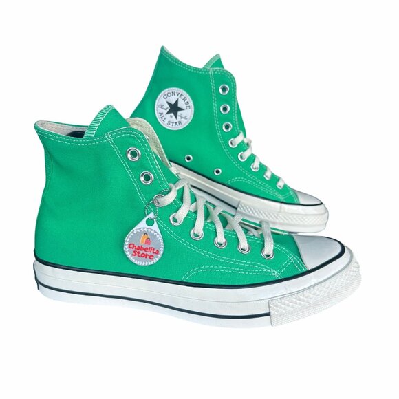 Converse Shoes - ✨Converse Chuck 70 High Canvas Size 10 Women's shoes Sneakers Green A08613F✨